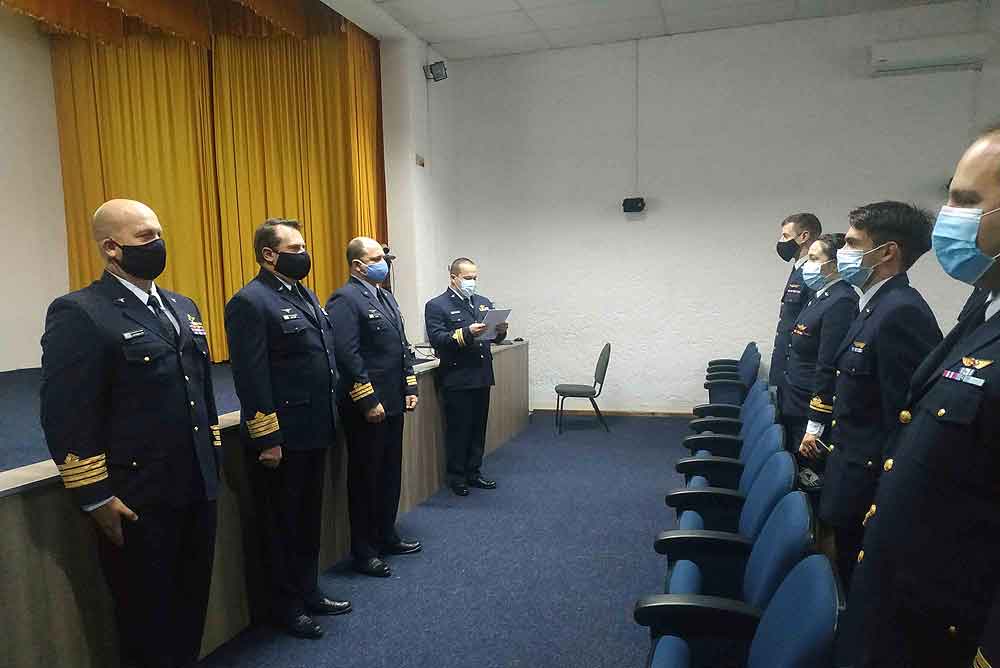 Cierre del Curso de Mission Commander en instalaciones de la Brigada Aérea II