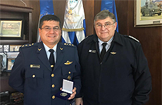 Despedida del Coronel EMT. AVC. Marcelo Viteri de la Fuerza Aérea Ecuatoriana